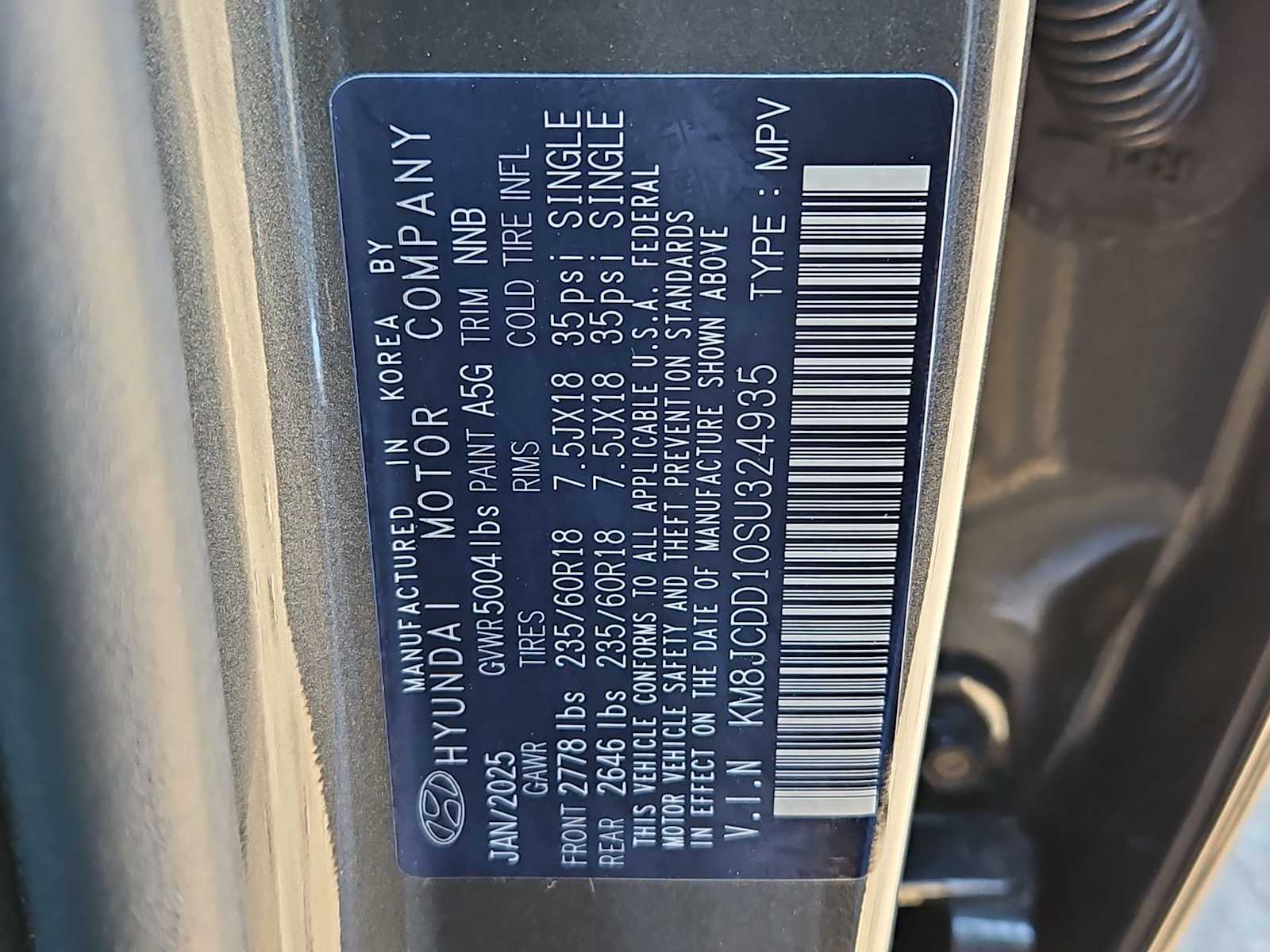 Thumbnail: 2025 Hyundai Tucson - 36