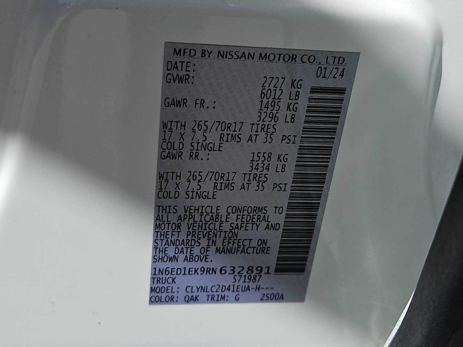 Thumbnail: 2024 Nissan Frontier - 35