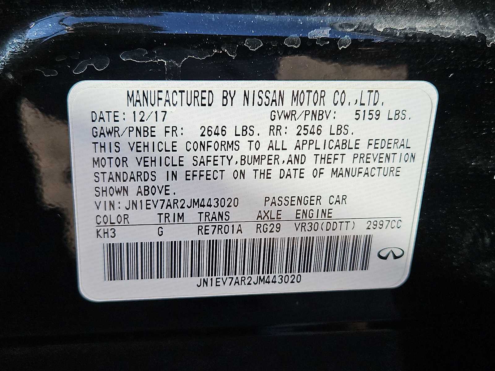 Thumbnail: 2018 INFINITI Q50 - 36