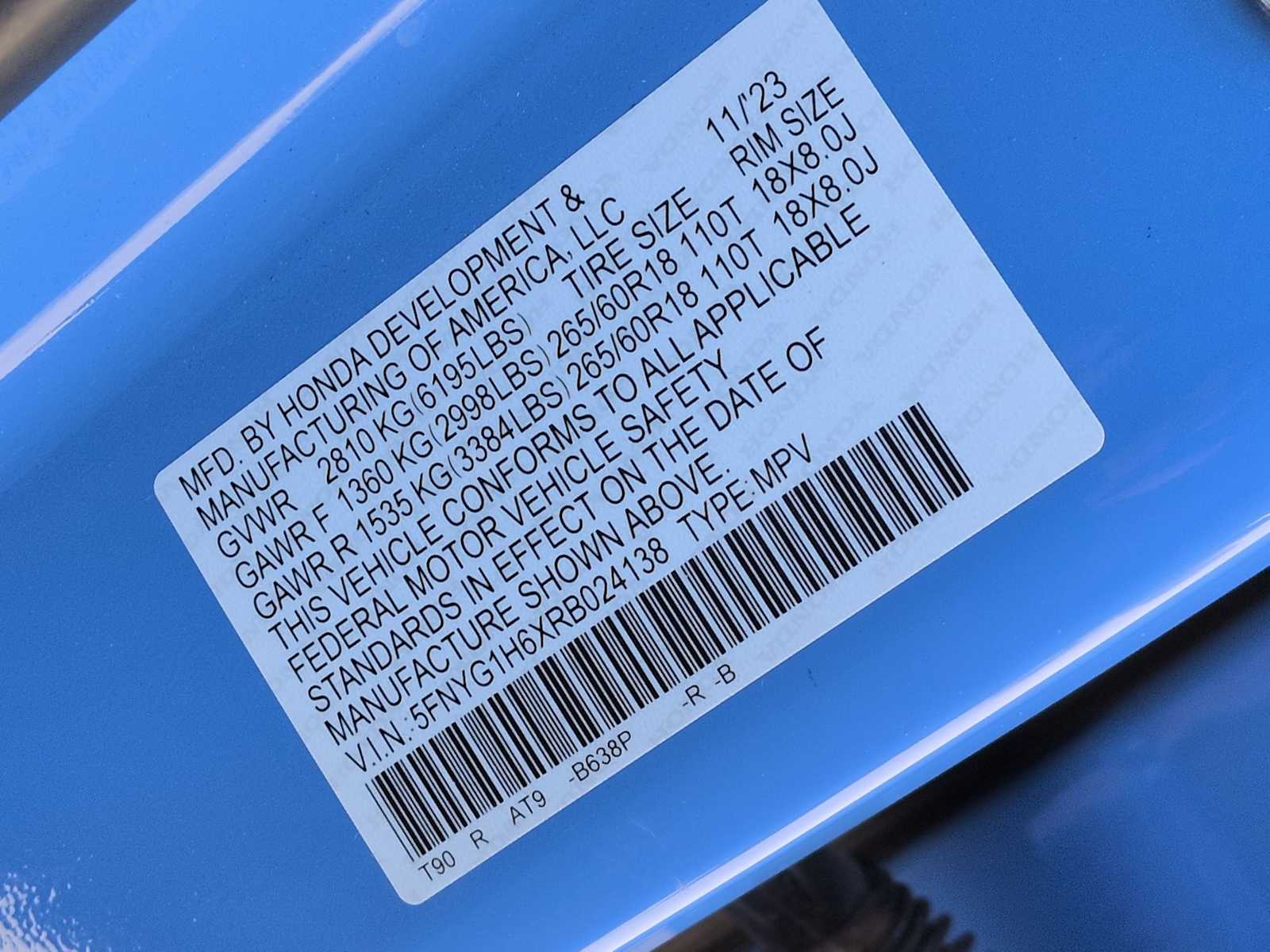 Thumbnail: 2024 Honda Pilot - 39