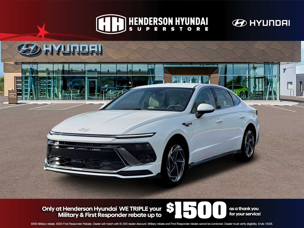 New 2026 Hyundai Sonata SEL Sport Sedan