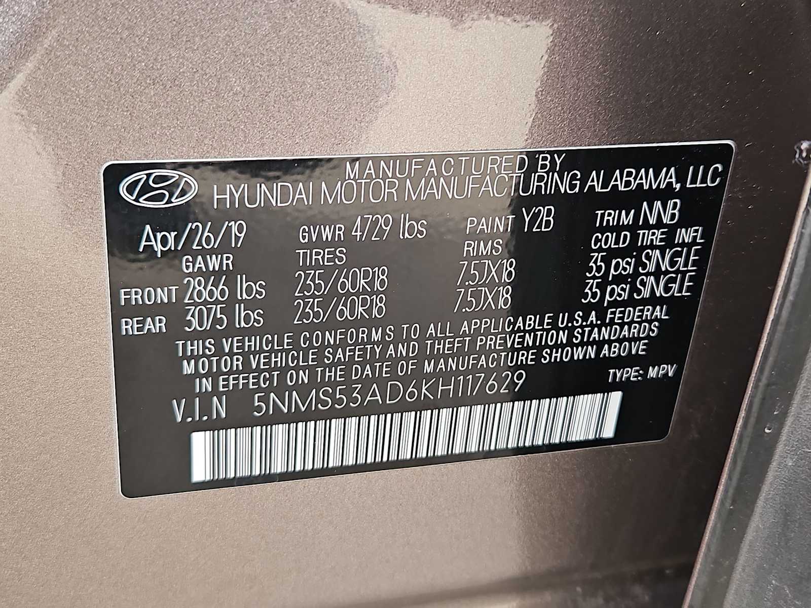 Thumbnail: 2019 Hyundai Santa Fe - 37