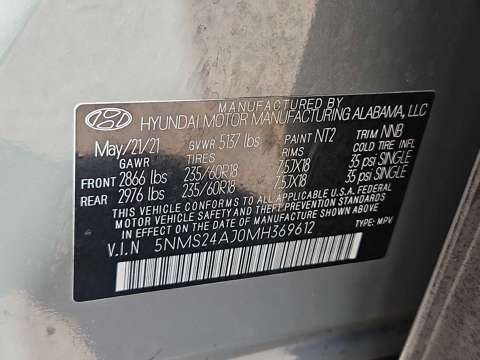 Thumbnail: 2021 Hyundai Santa Fe - 35