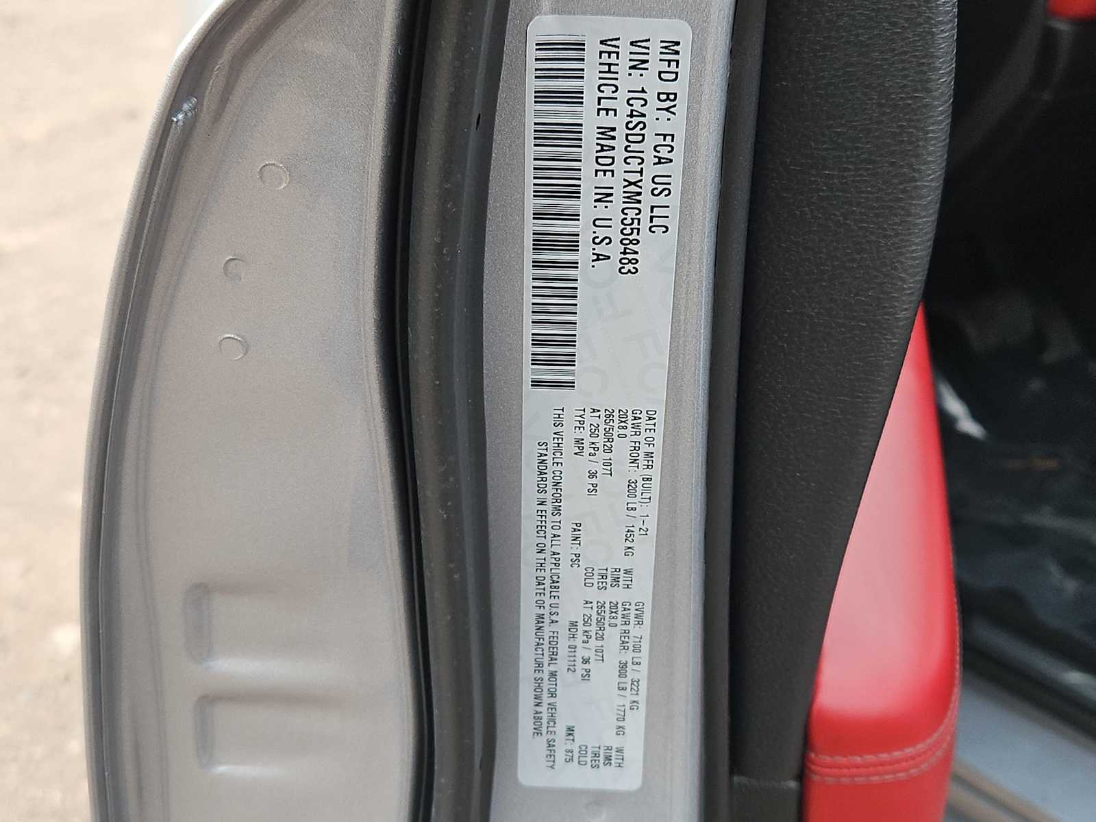 Thumbnail: 2021 Dodge Durango - 34