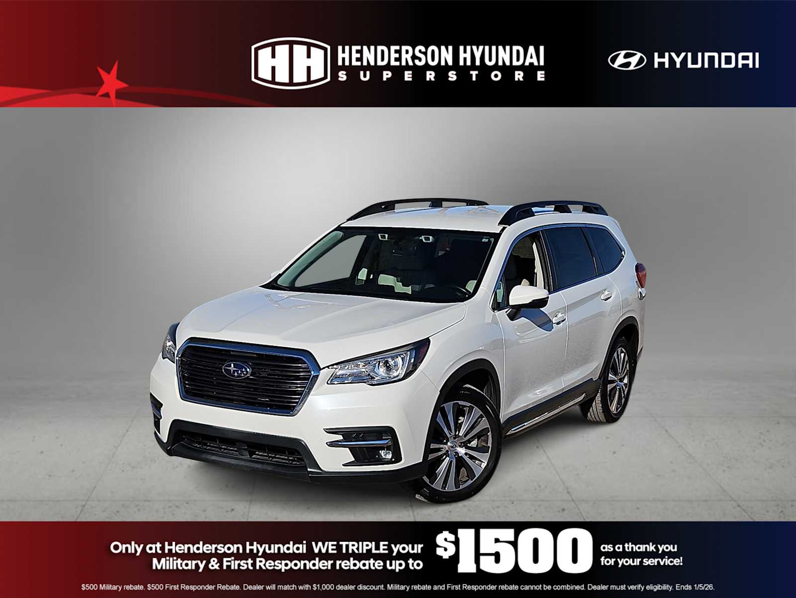 2019 Subaru Ascent Limited -
                  Henderson, NV