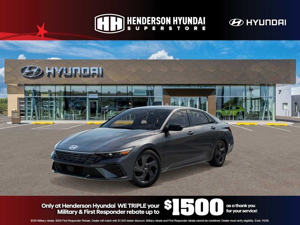 New 2026 Hyundai Elantra SEL Sport Sedan