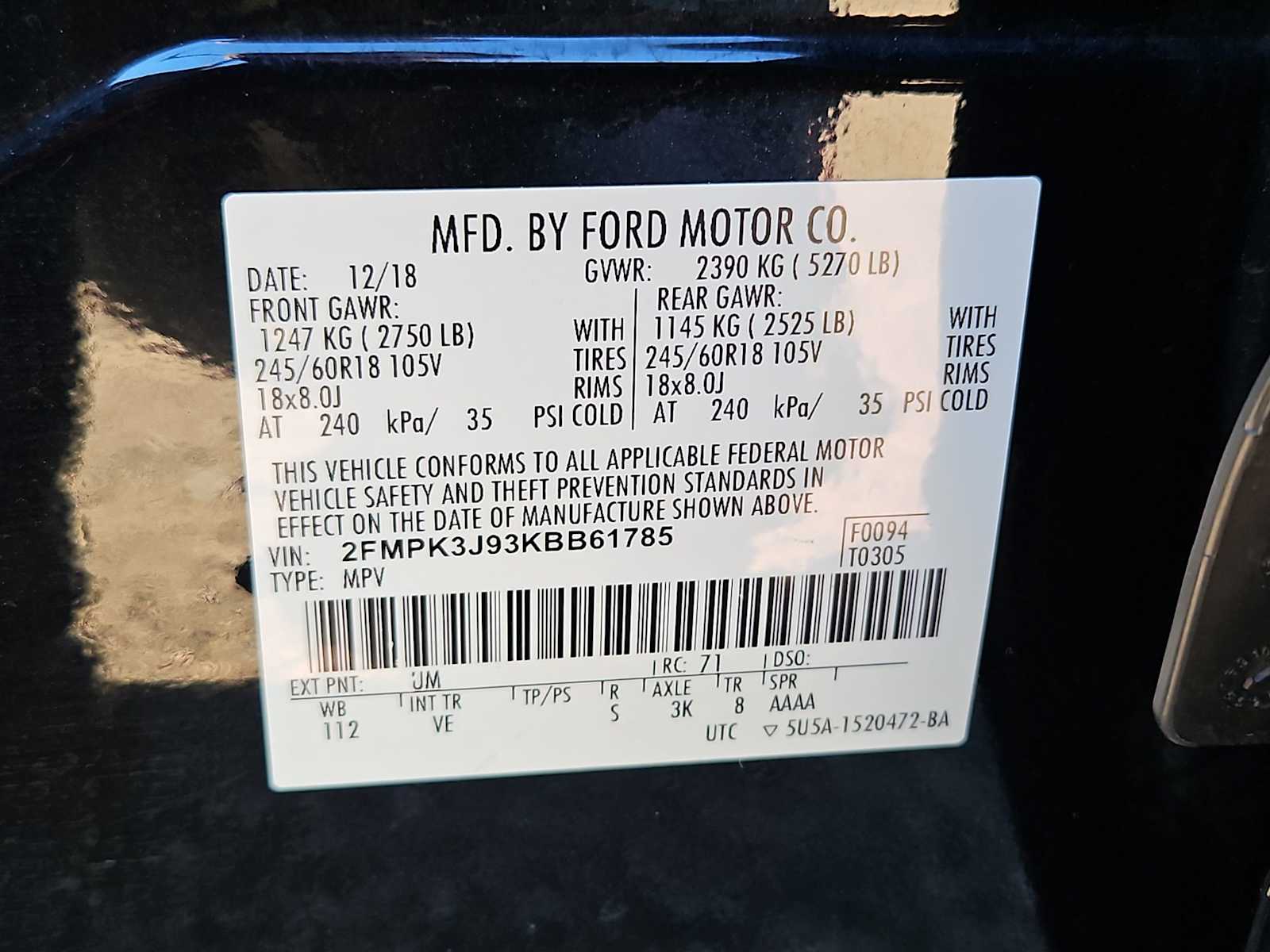 Thumbnail: 2019 Ford Edge - 35