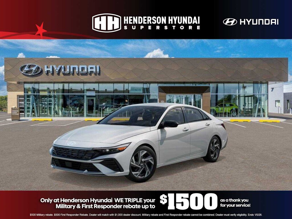 New 2026 Hyundai Elantra SEL Sport Premium Sedan