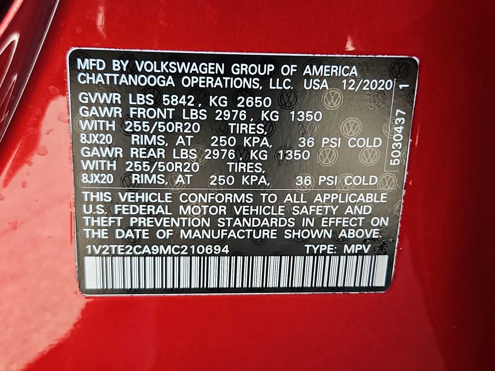 Thumbnail: 2021 Volkswagen Atlas - 35