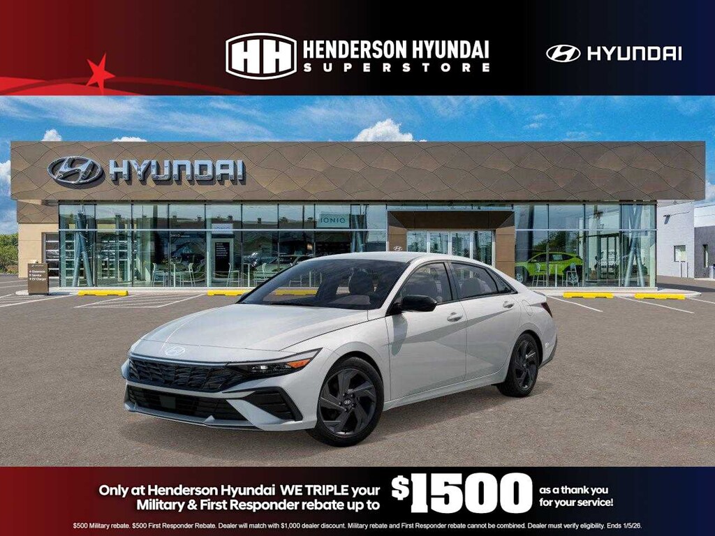 New 2026 Hyundai Elantra SEL Sport Sedan