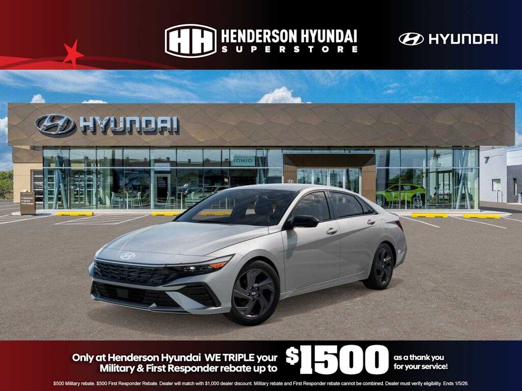 New 2026 Hyundai Elantra SEL Sport Sedan