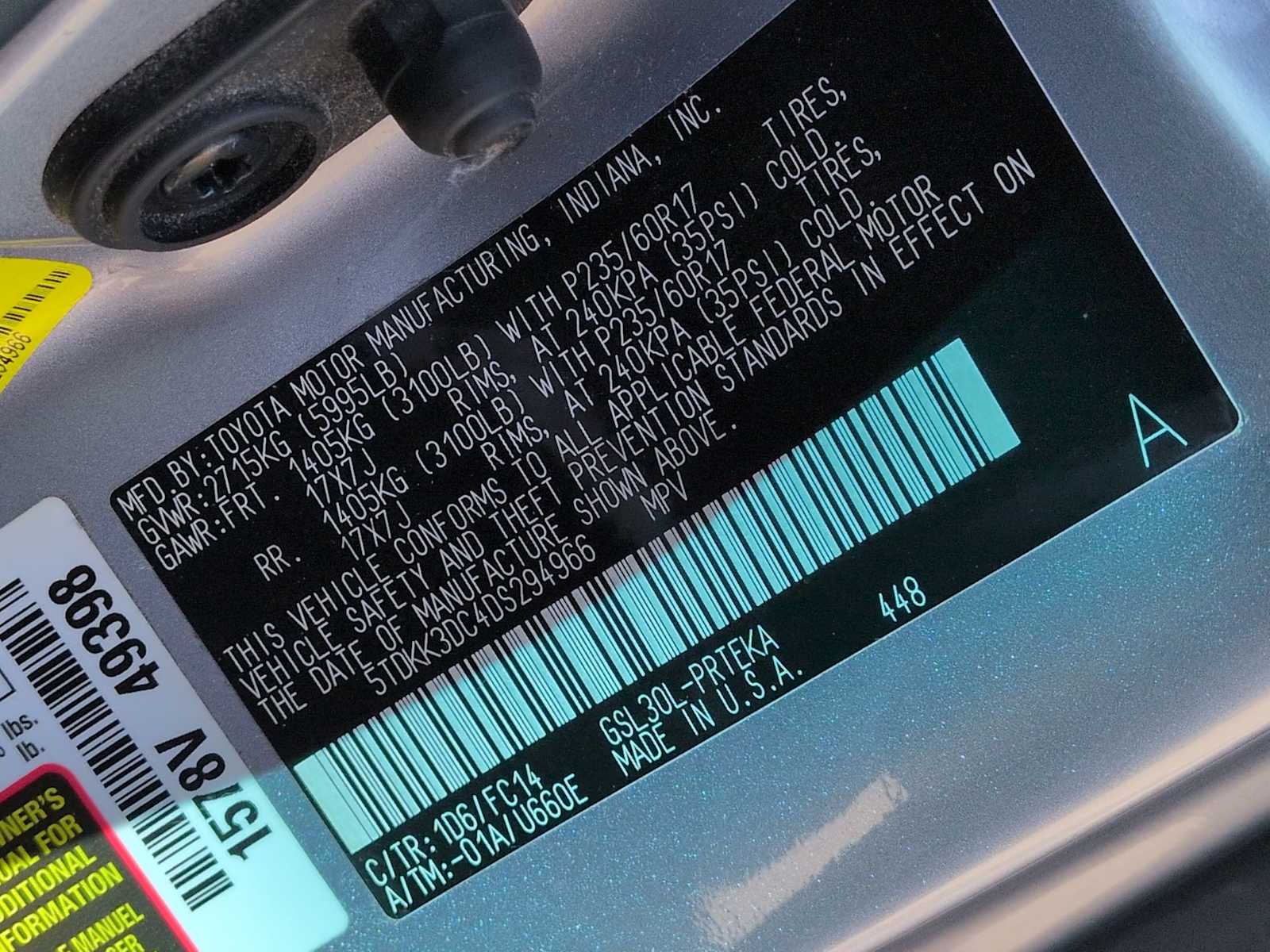 Thumbnail: 2013 Toyota Sienna - 36