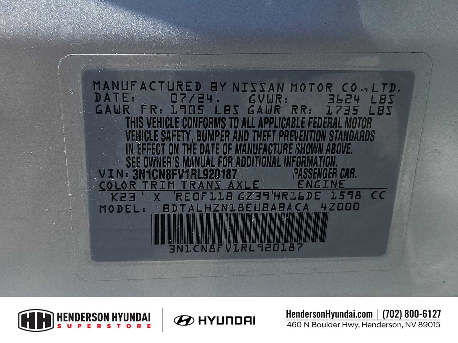 Thumbnail: 2024 Nissan Versa - 33