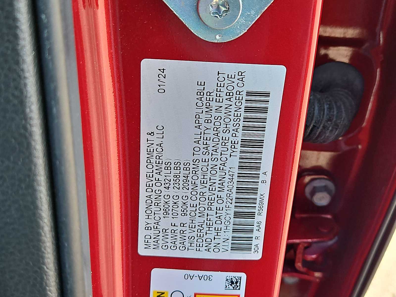 Thumbnail: 2024 Honda Accord - 34