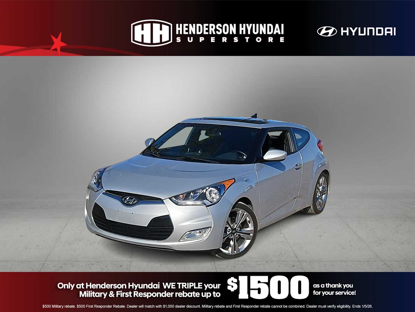 2016 Hyundai Veloster Base -
                  Henderson, NV
