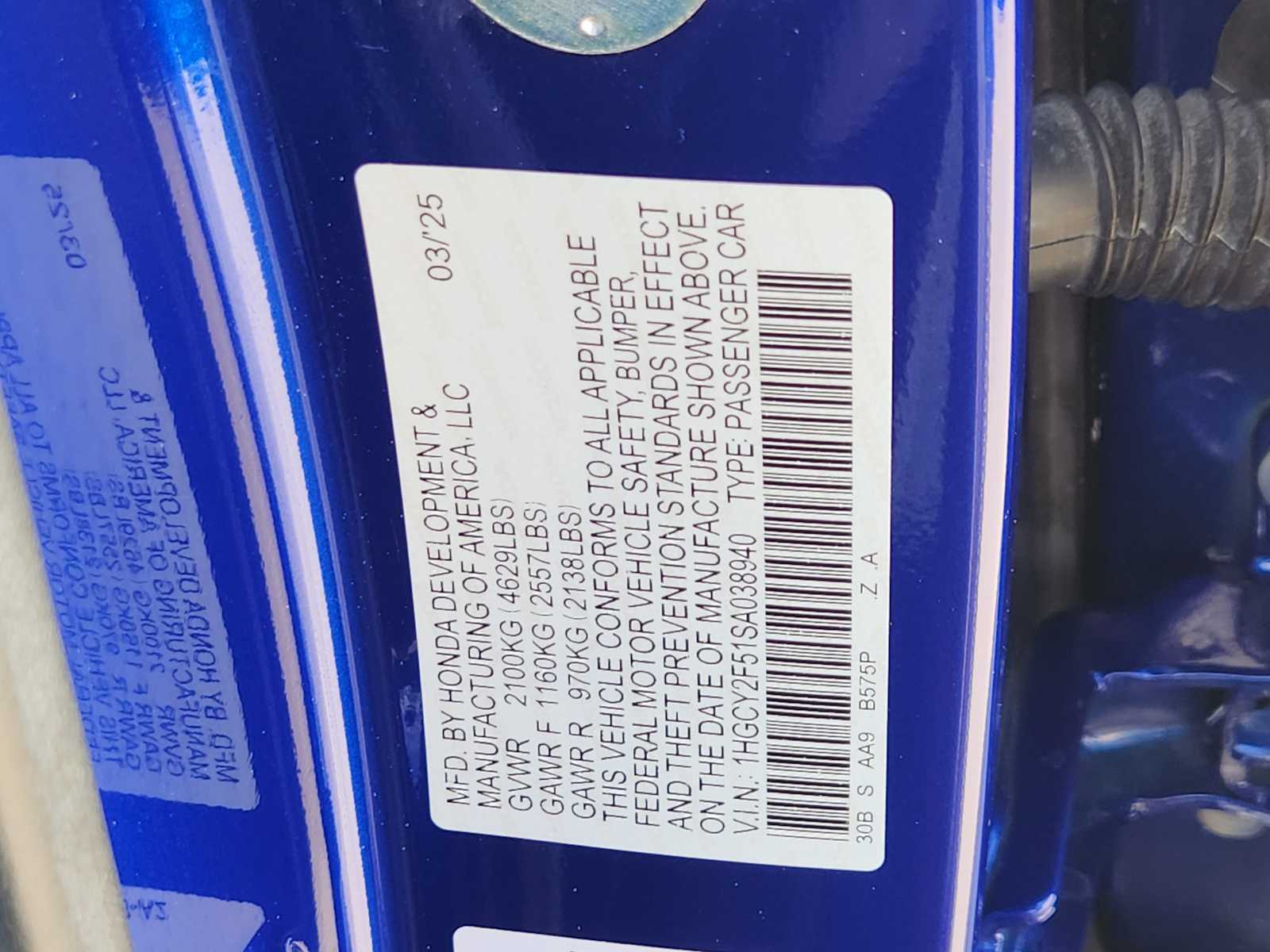 Thumbnail: 2025 Honda Accord - 21