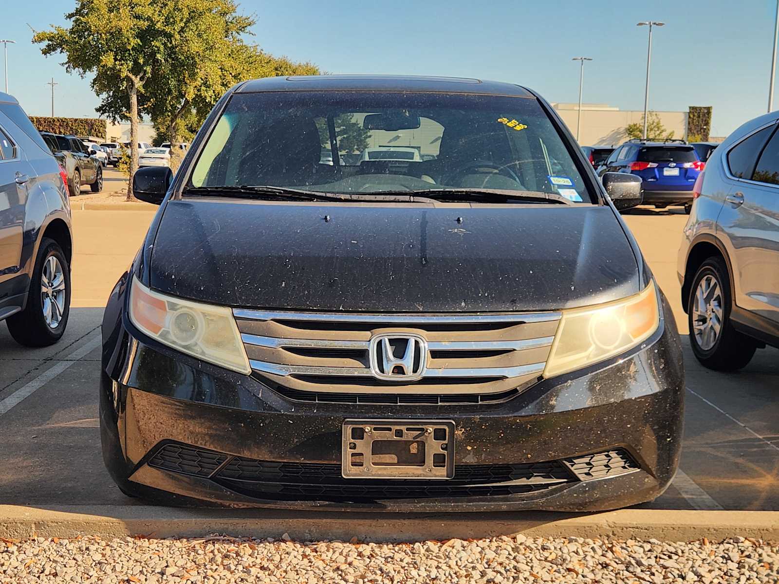 Used 2012 Honda Odyssey EX-L with VIN 5FNRL5H62CB086843 for sale in Rockwall, TX