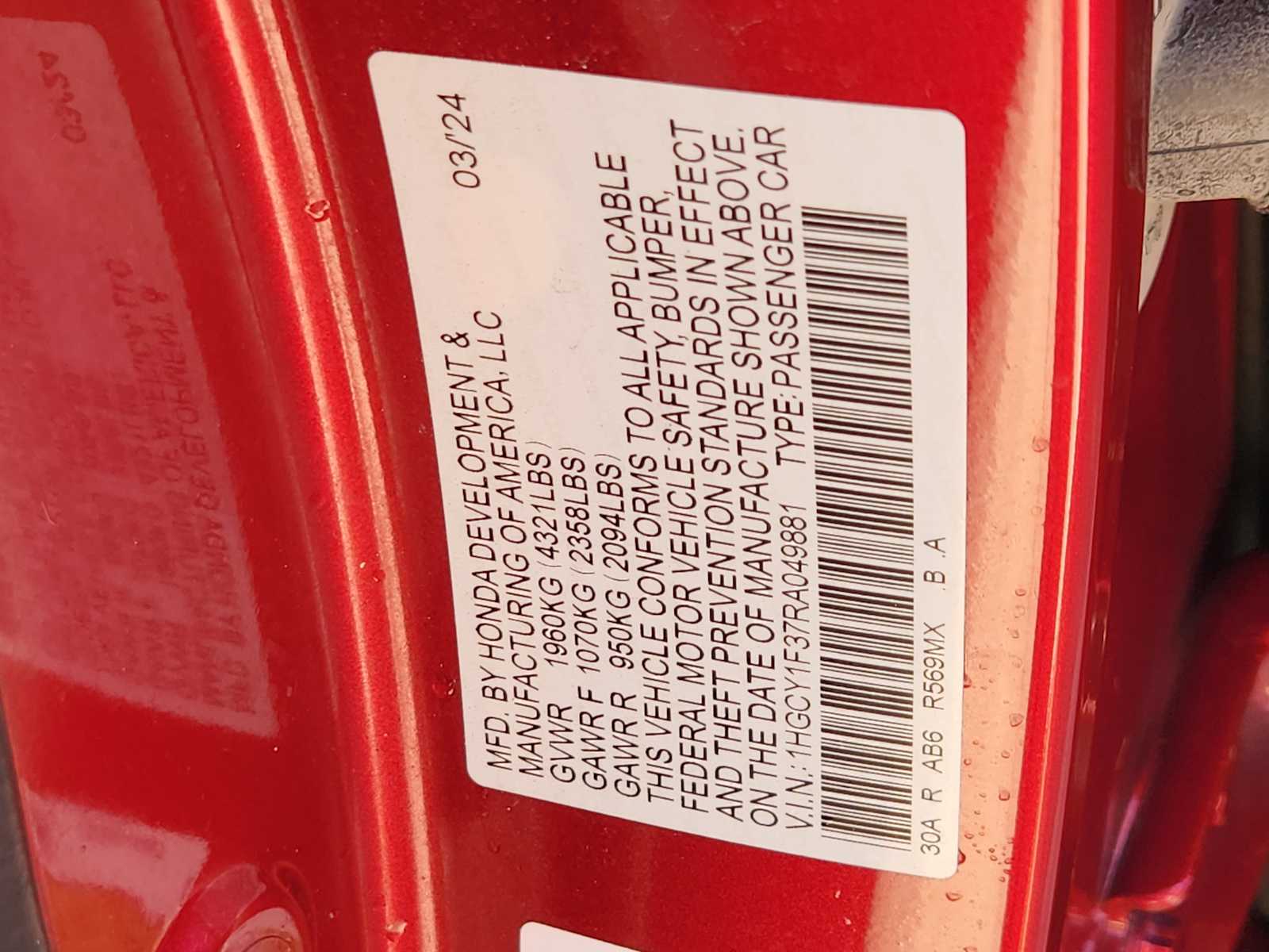 Thumbnail: 2024 Honda Accord - 21