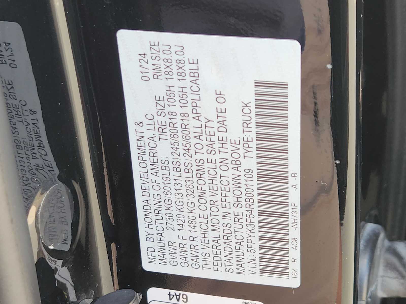 Thumbnail: 2024 Honda Ridgeline - 21