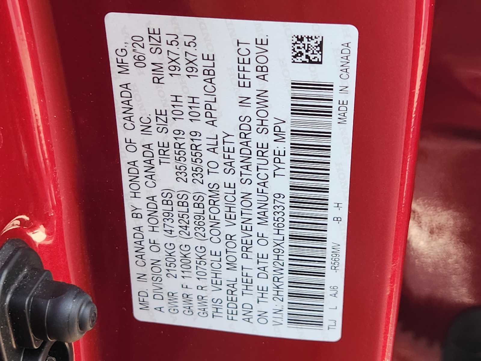 Thumbnail: 2020 Honda CR-V - 21