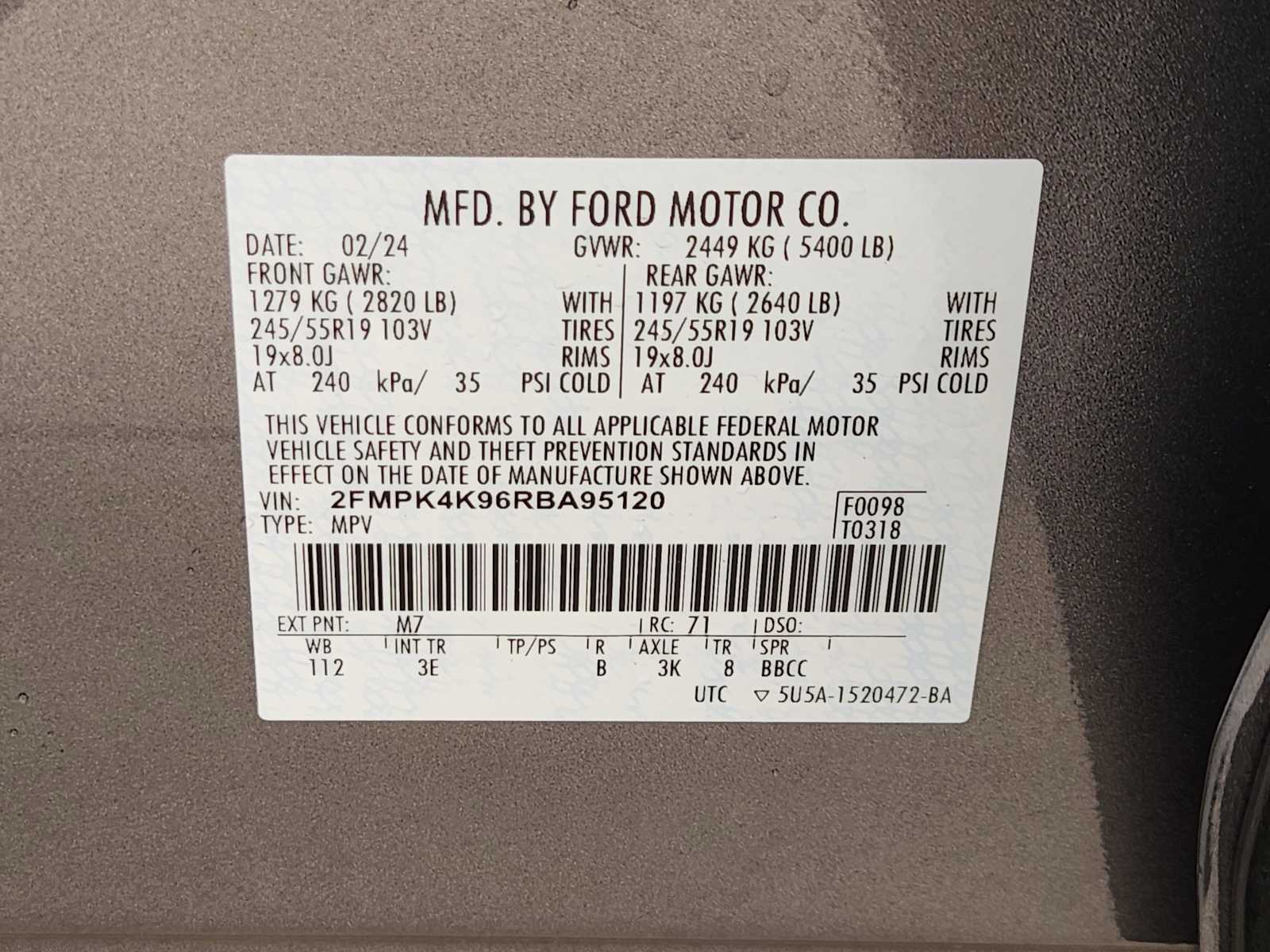 Thumbnail: 2024 Ford Edge - 21