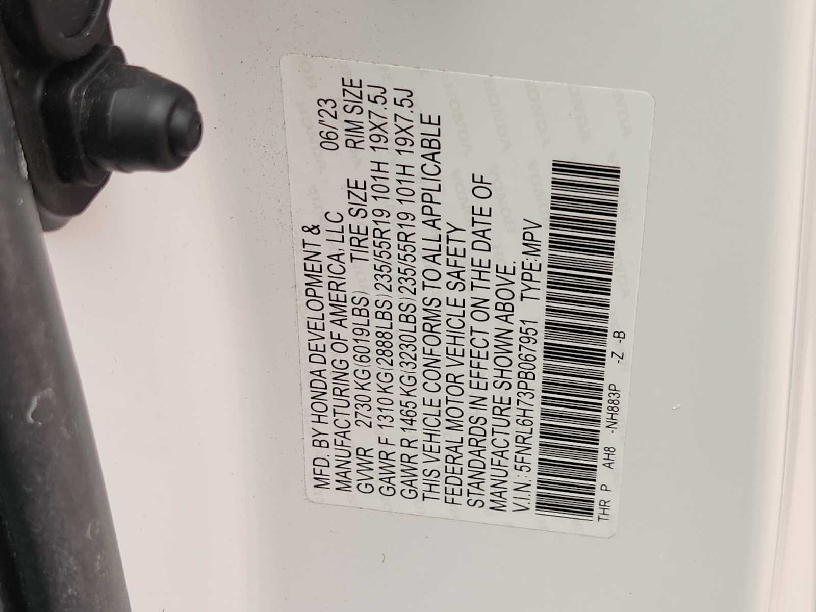 Thumbnail: 2023 Honda Odyssey - 22