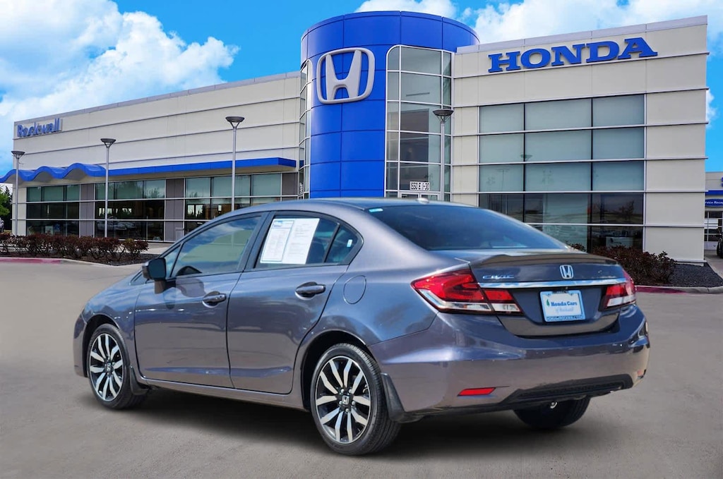 Certified 2015 Honda Civic EX-L Sedan
