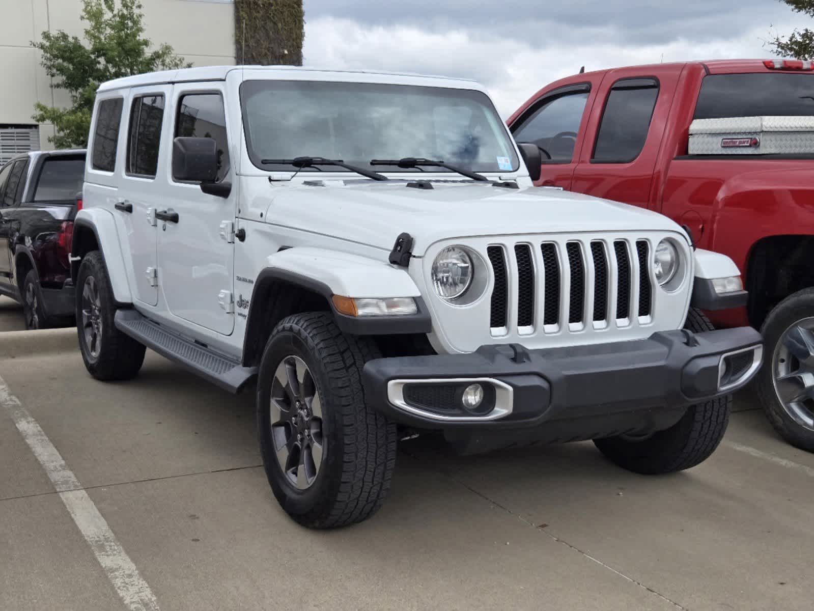 Used 2018 Jeep All-New Wrangler Unlimited Sahara with VIN 1C4HJXEN1JW176339 for sale in Rockwall, TX