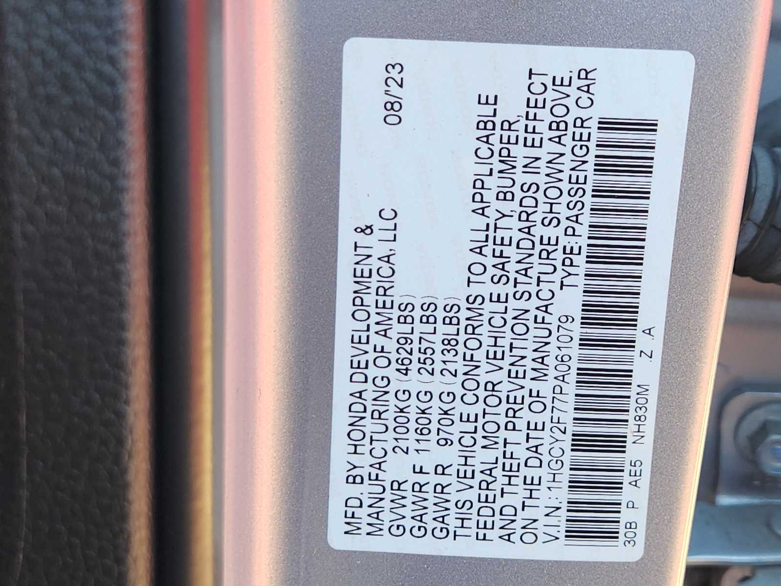 Thumbnail: 2023 Honda Accord - 21