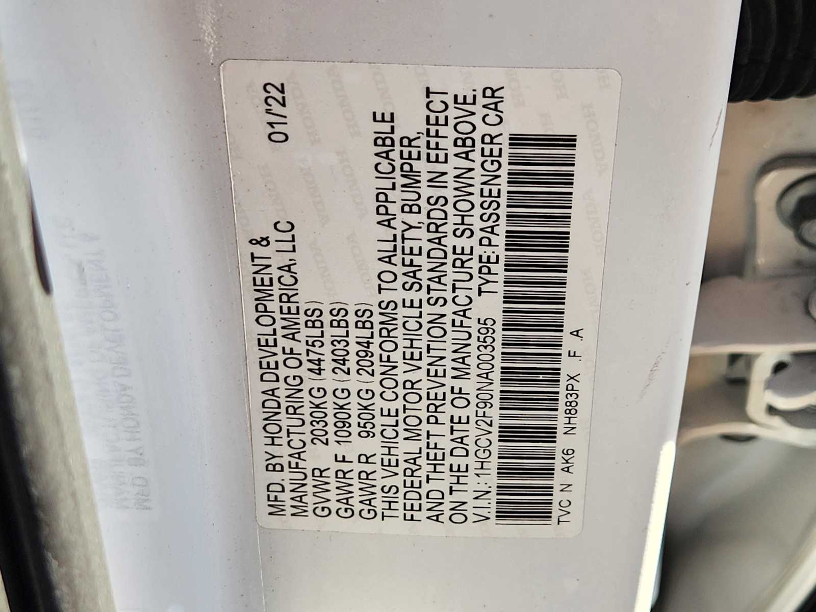 Thumbnail: 2022 Honda Accord - 20