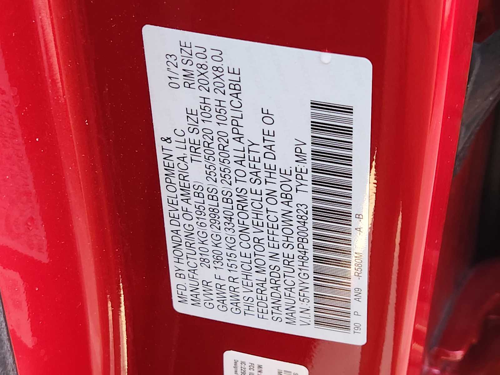 Thumbnail: 2023 Honda Pilot - 22