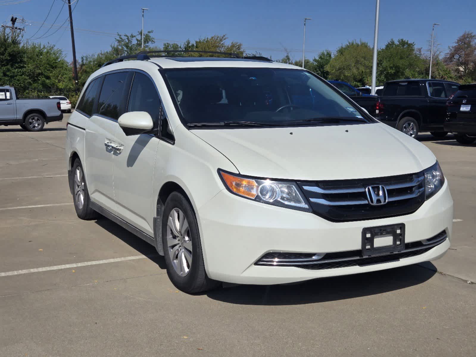 Certified 2014 Honda Odyssey EX-L with VIN 5FNRL5H60EB067081 for sale in Rockwall, TX