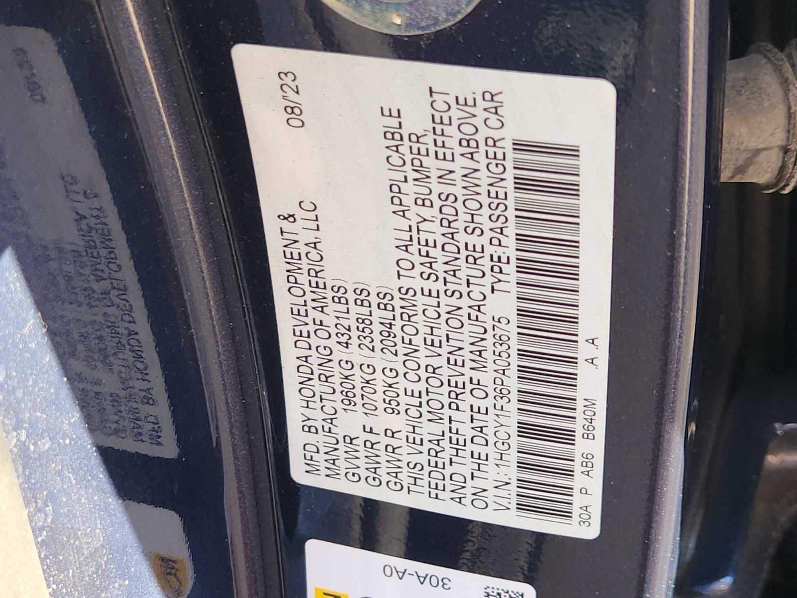 Thumbnail: 2023 Honda Accord - 20