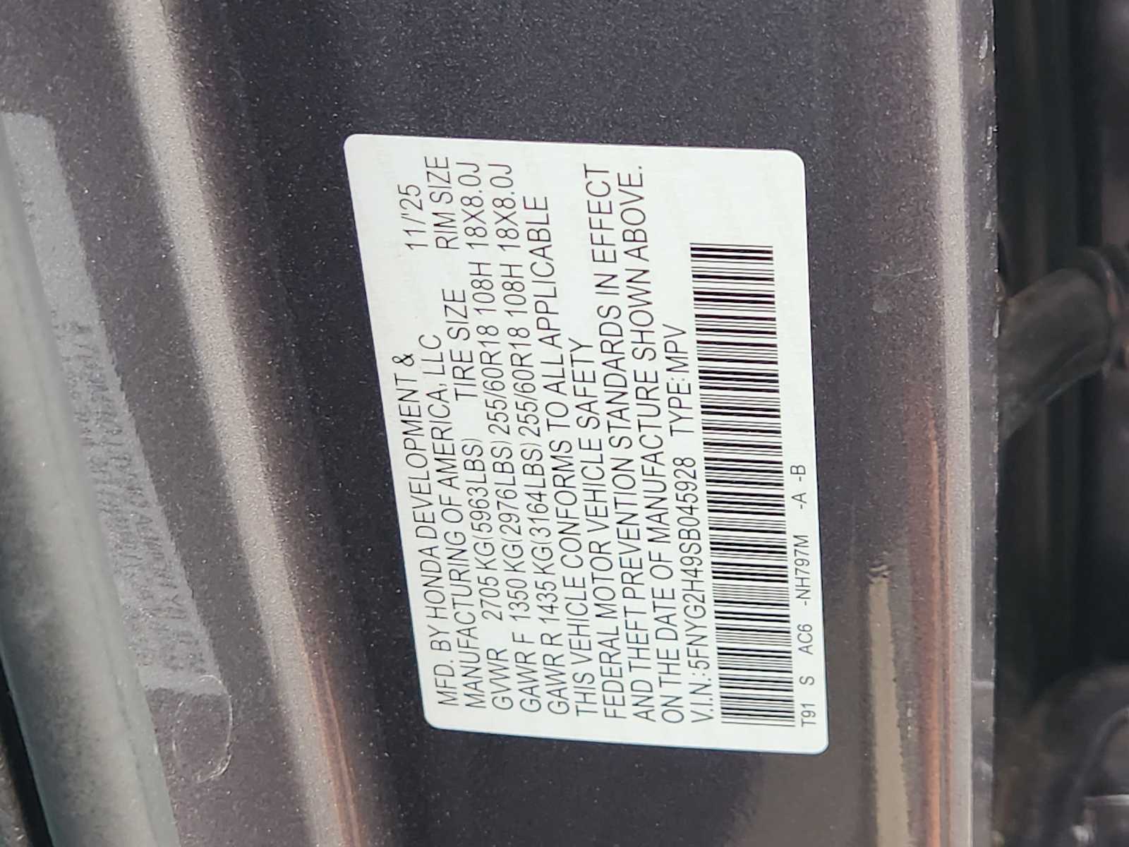 Thumbnail: 2025 Honda Pilot - 22