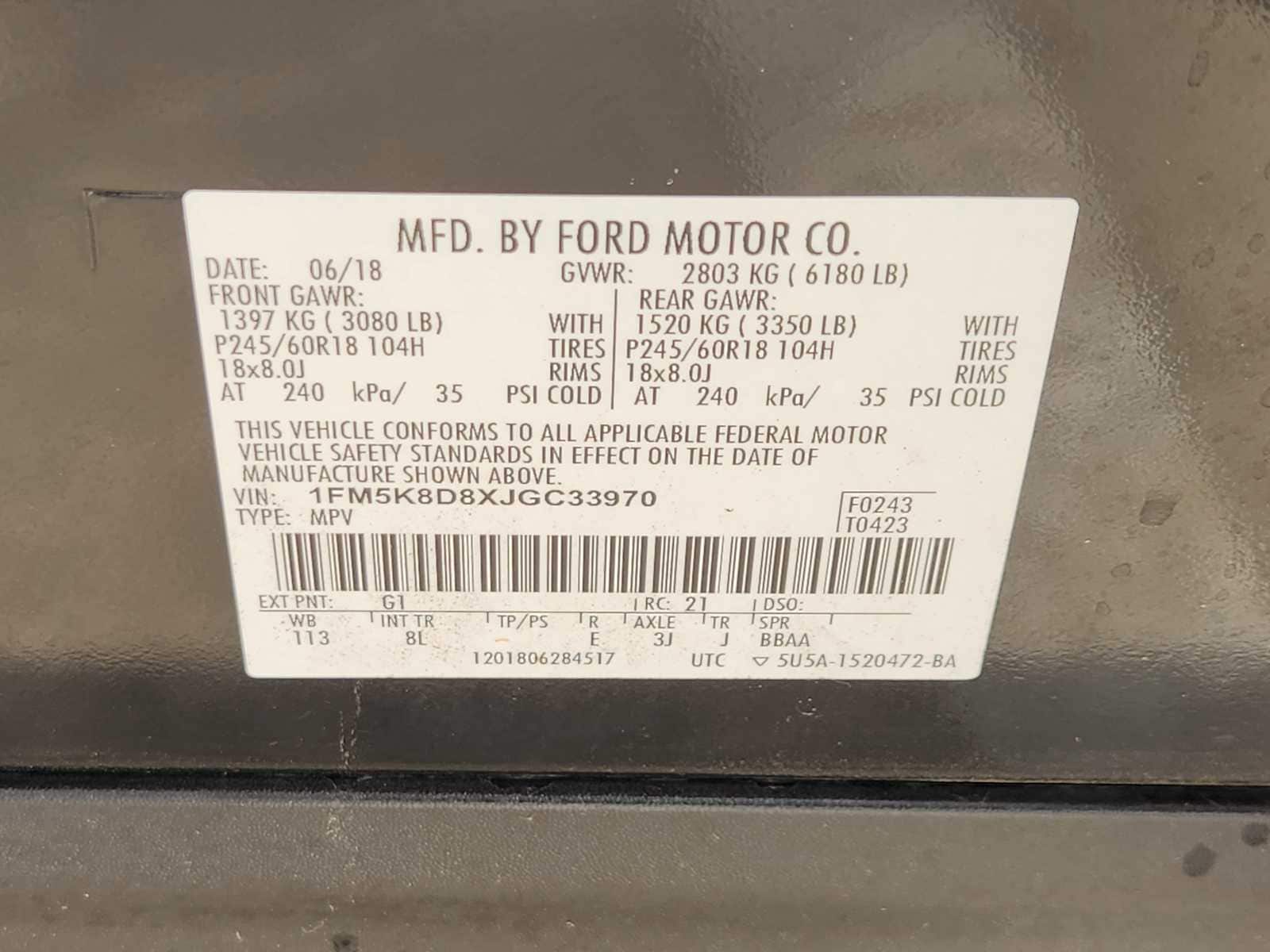Thumbnail: 2018 Ford Explorer - 34