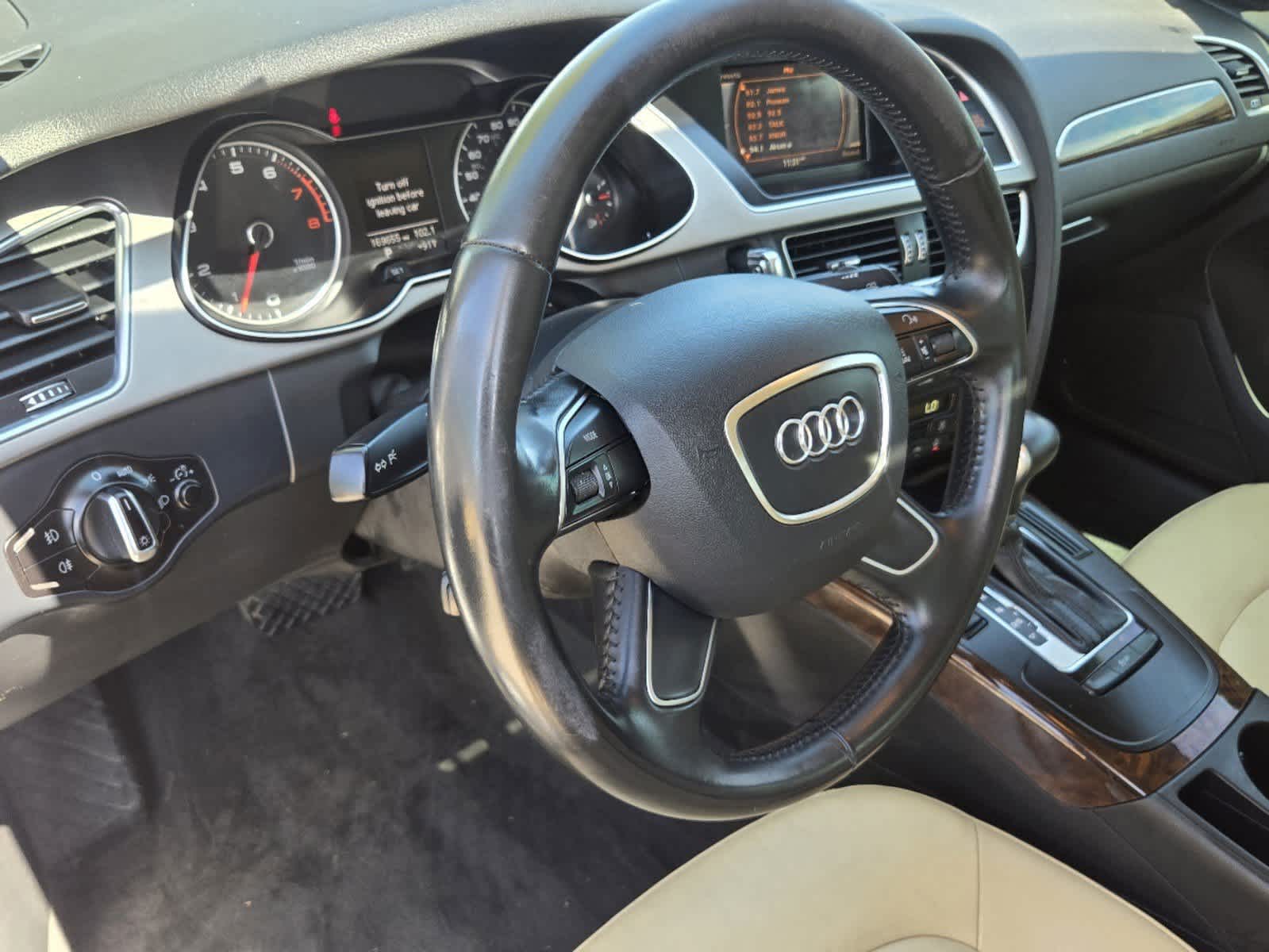 Used 2015 Audi A4 Premium with VIN WAUAFAFL8FN023772 for sale in Rockwall, TX