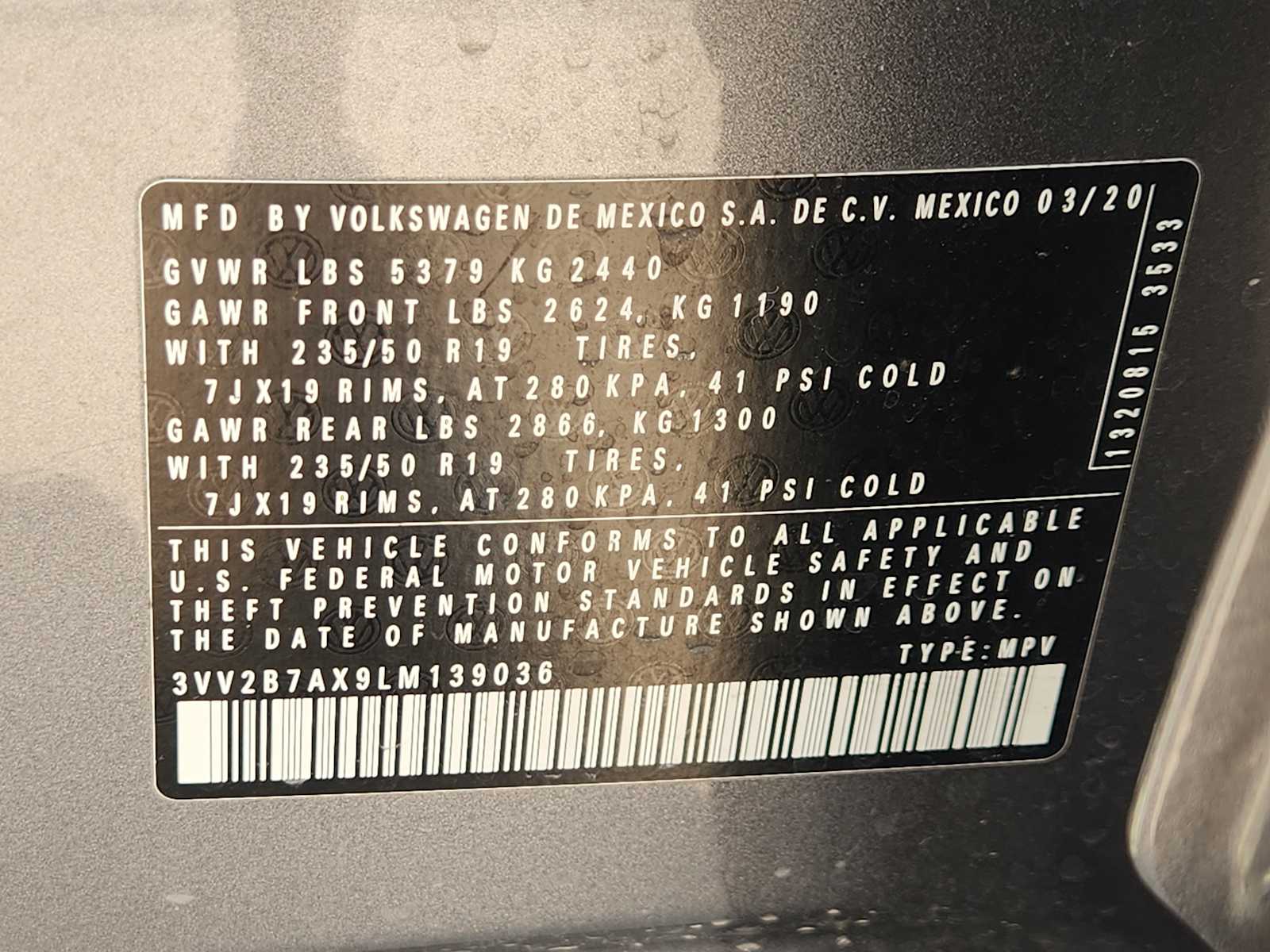 Thumbnail: 2020 Volkswagen Tiguan - 22