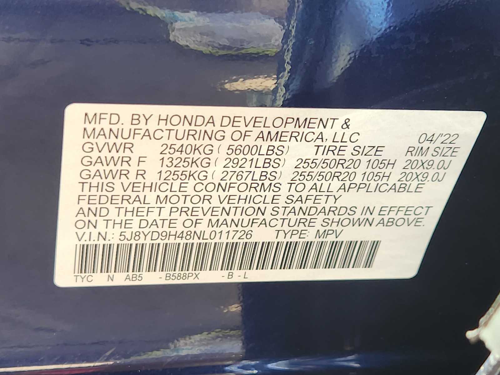 Thumbnail: 2022 Acura MDX - 22