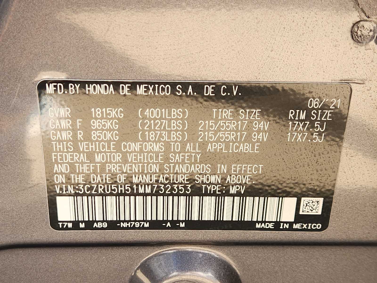 Thumbnail: 2021 Honda HR-V - 21