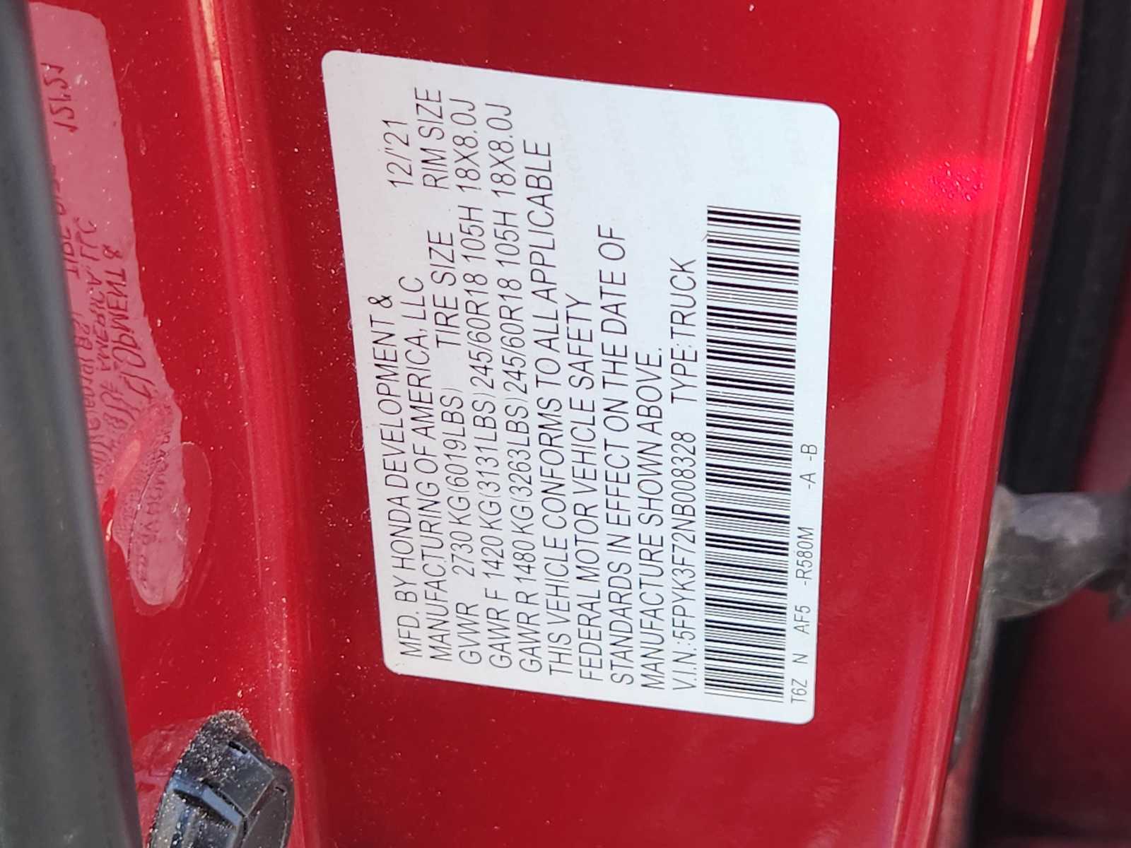 Thumbnail: 2022 Honda Ridgeline - 21