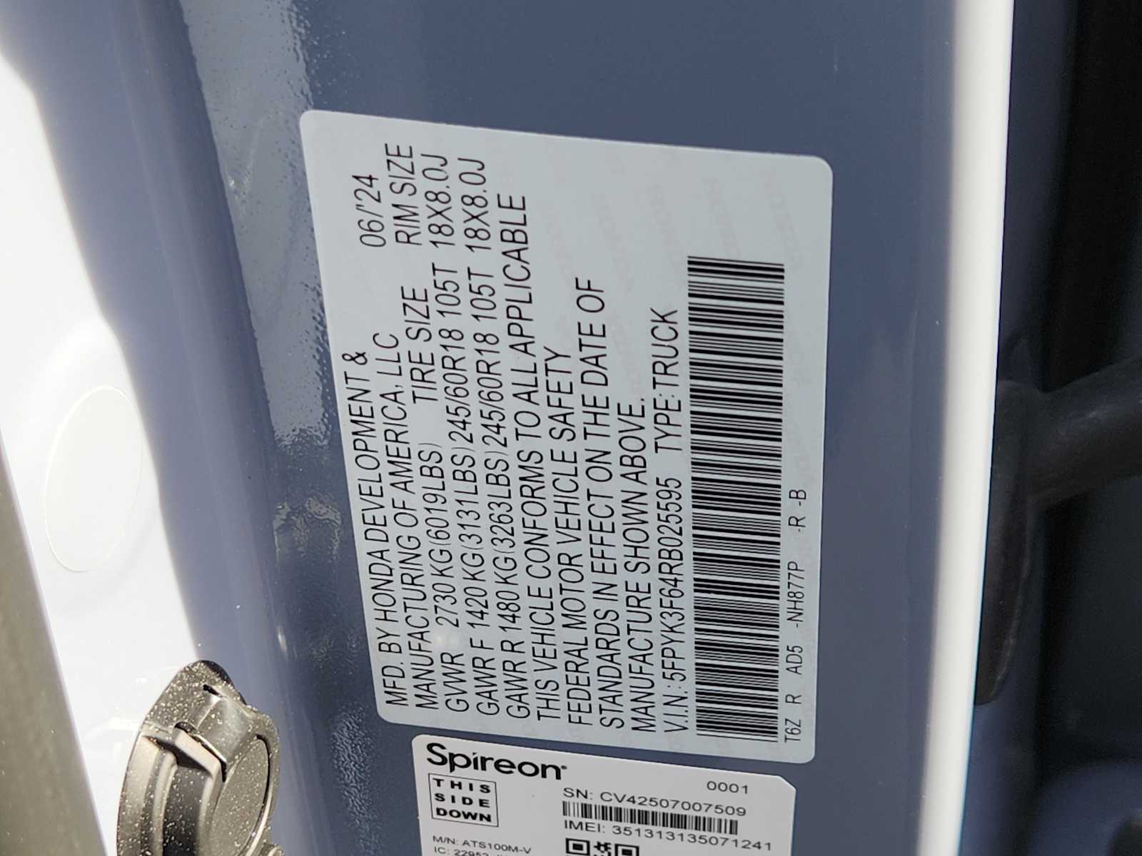 Thumbnail: 2024 Honda Ridgeline - 20