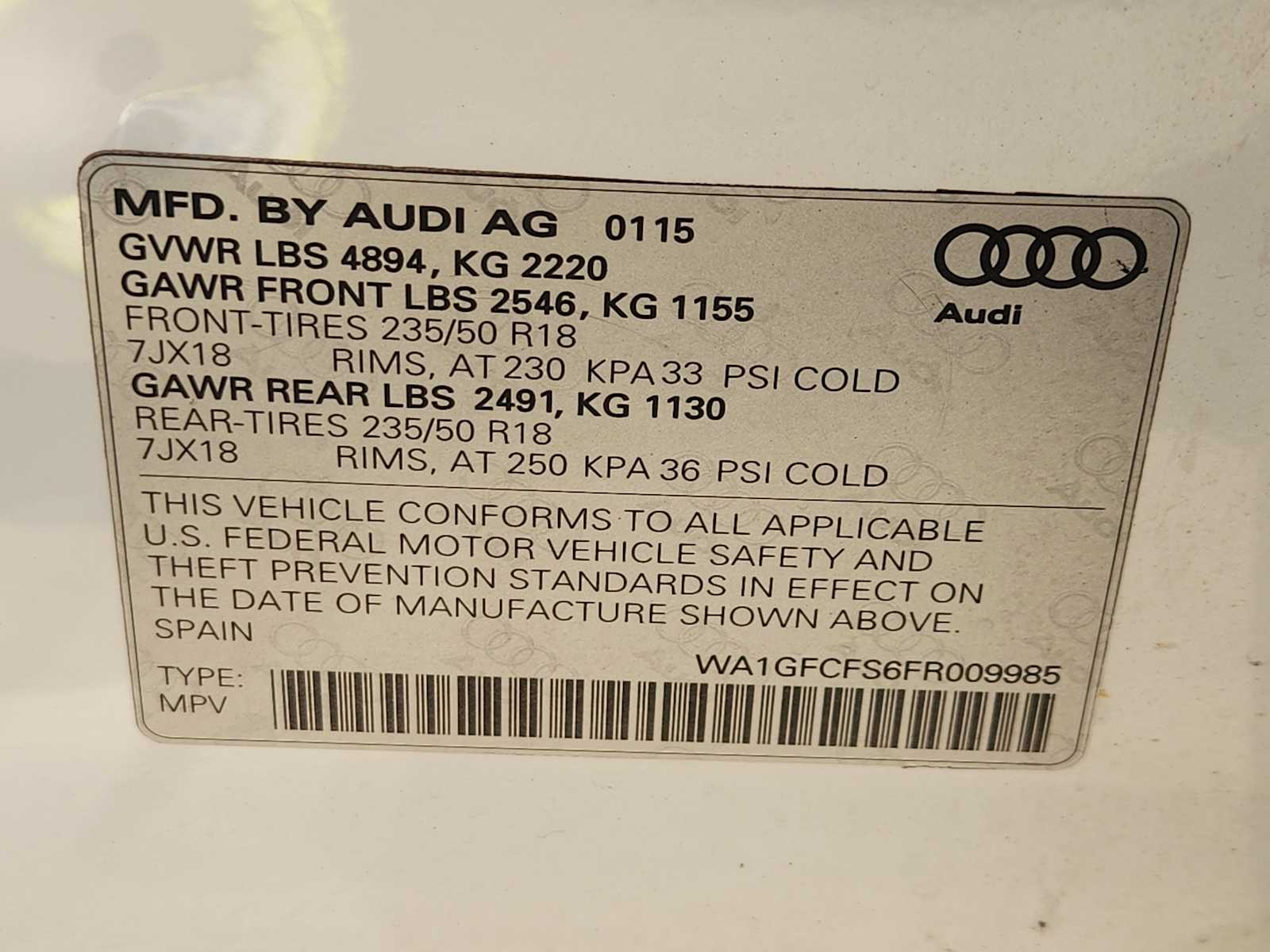 Thumbnail: 2015 Audi Q3 - 20