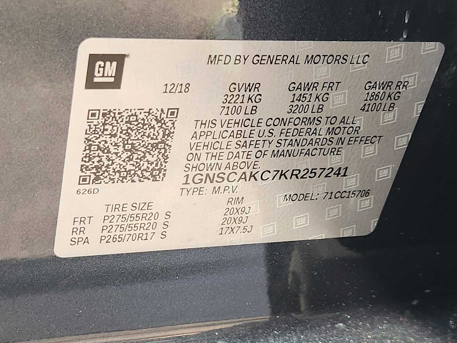 Thumbnail: 2019 Chevrolet Tahoe - 22