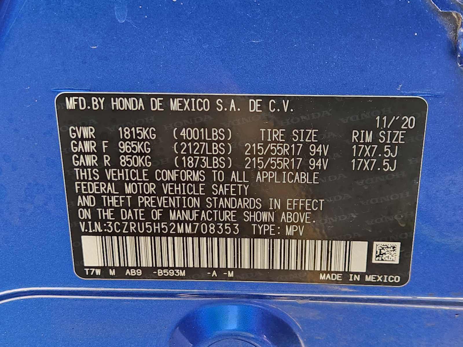 Thumbnail: 2021 Honda HR-V - 21