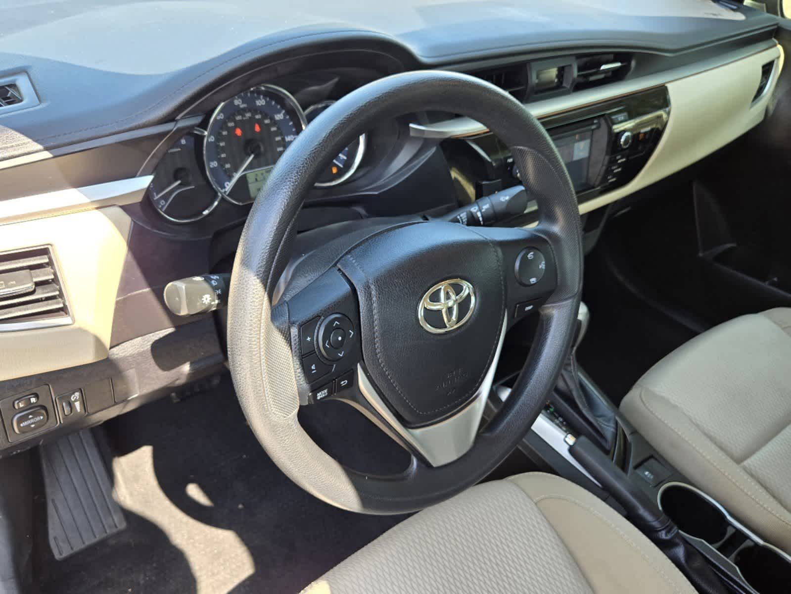 Used 2016 Toyota Corolla LE with VIN 5YFBURHE9GP377315 for sale in Rockwall, TX