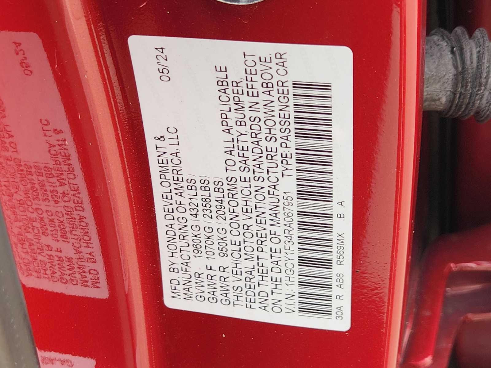 Thumbnail: 2024 Honda Accord - 21