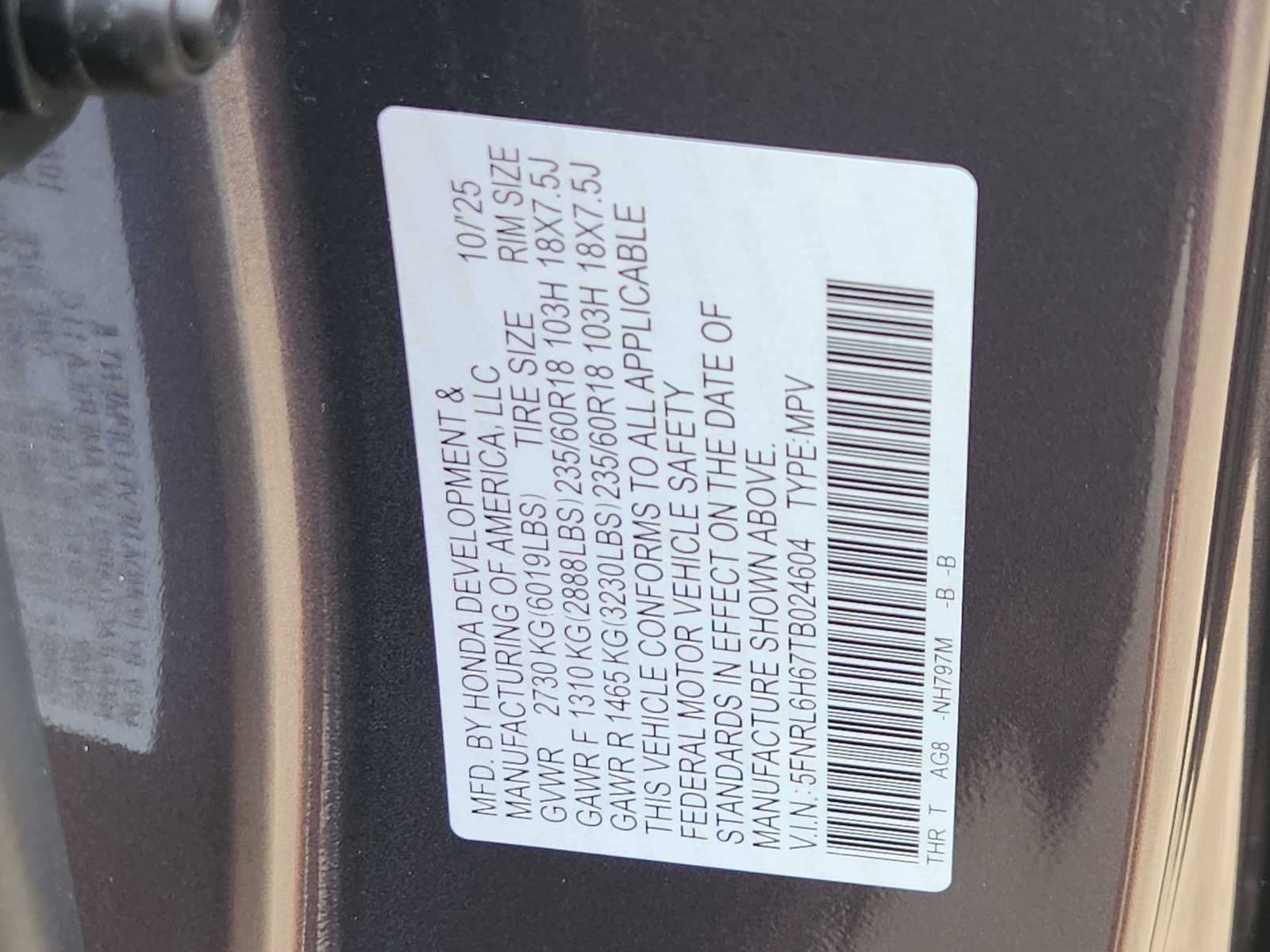 Thumbnail: 2026 Honda Odyssey - 22