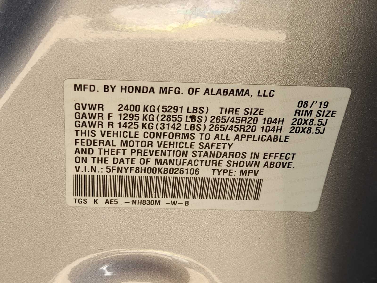 Thumbnail: 2019 Honda Passport - 21
