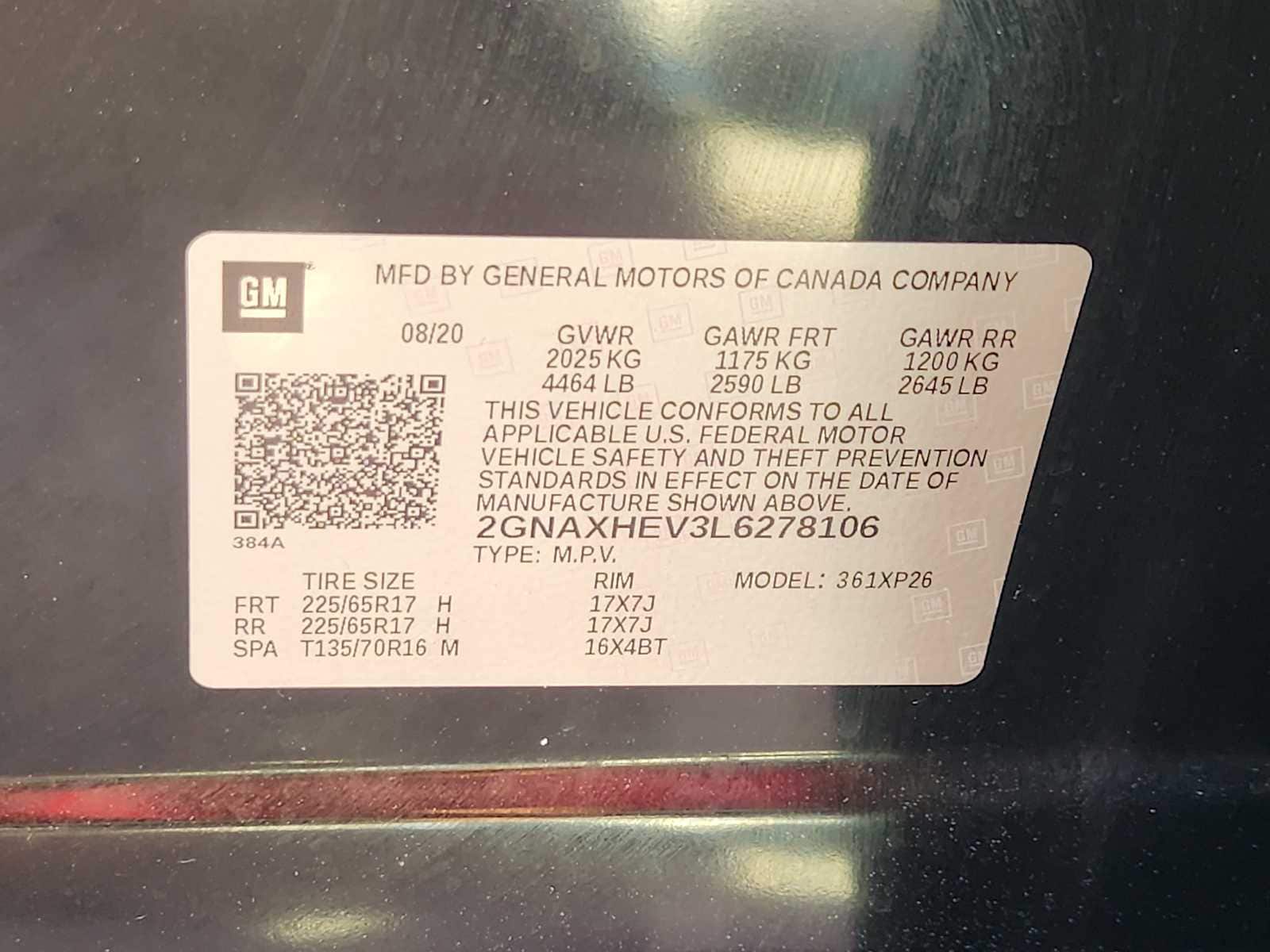 Thumbnail: 2020 Chevrolet Equinox - 20