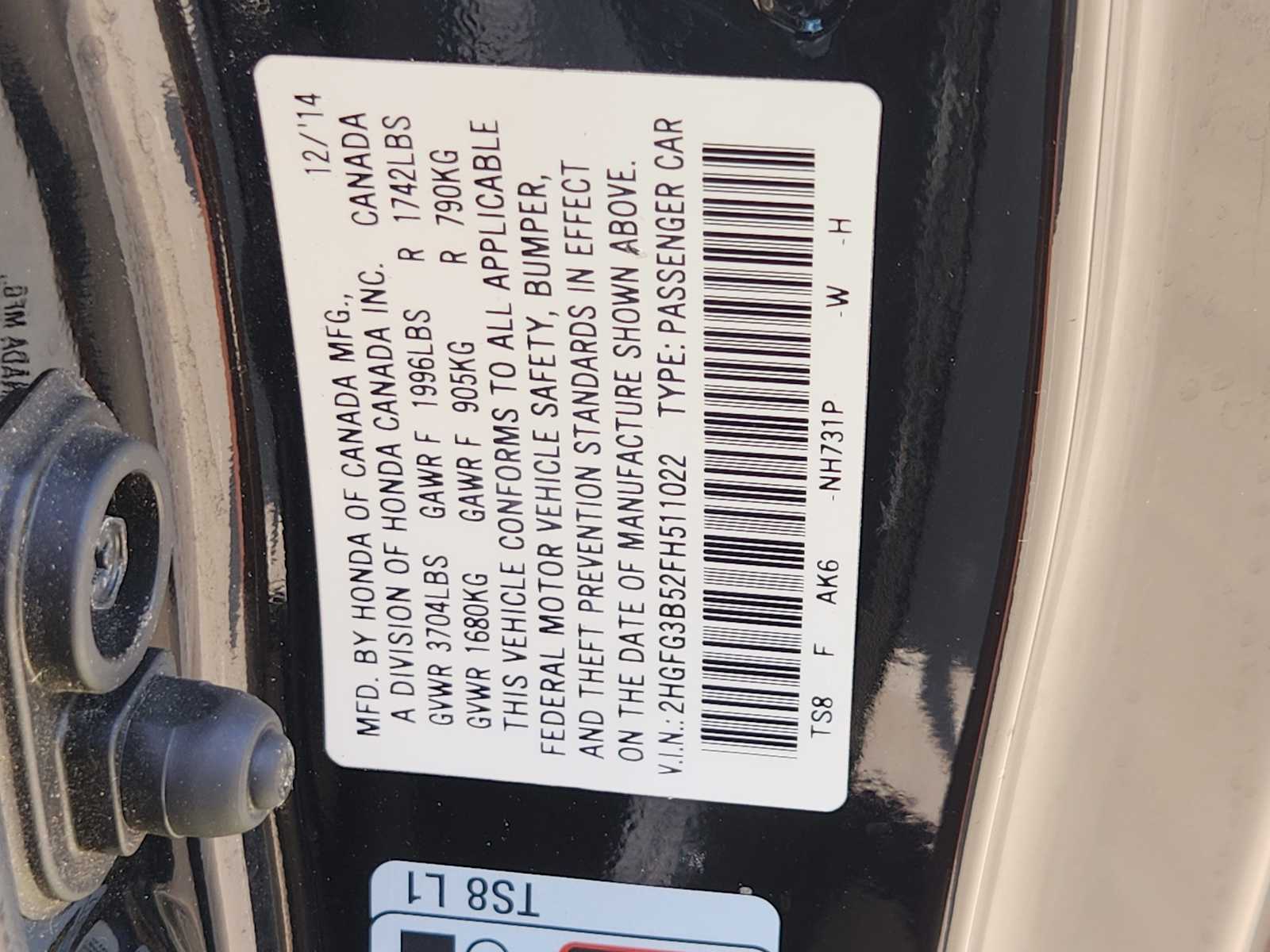 Thumbnail: 2015 Honda Civic - 20